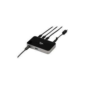 Other World Computing OWC Thunderbolt Hub - Hub - 4 x USB-C - Skrivebord - Sort/Grå