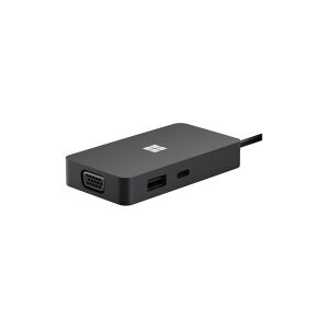 Microsoft USB-C Travel Hub - Dockingstation - USB-C - VGA, HDMI - 1GbE