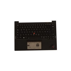 Lenovo Chicony - Notebooks udskiftningstastatur - med Trackpoint - bagbelyst - tysk - med topdække - for ThinkPad X1 Carbon Gen 10 21CB, 21CC