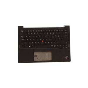 Lenovo Sunrex - Notebooks udskiftningstastatur - med Trackpoint, UltraNav - bagbelyst - QWERTY - UK - FRU - med topdække - for ThinkPad X1 Carbon Gen 10 21CB, 21CC