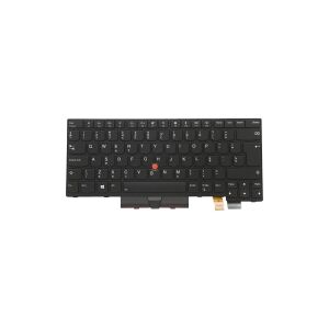 Lenovo Lite-On - Notebooks udskiftningstastatur - med Trackpoint, UltraNav - bagbelyst - QWERTY - Holland - FRU - for ThinkPad A475 20KL, 20KM  T470 20HE, 2