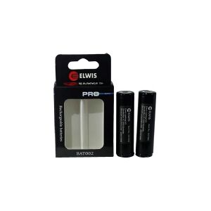 ELWIS LIGHTING Batterier 2 X 18650, 3.7V, 2600 Mah