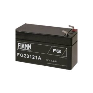 SETRONIC Fiamm bly akkumulator 12v/1,2Ah. Med spade sko 4,75mm/Faston 187 - (LxBxH) 97x43x52mm
