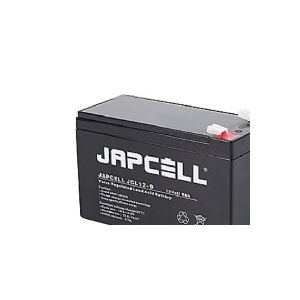Lakuda ApS Japcell AGM-batteri 12V - JCL12-9, 9,0Ah 4,8mm poler blysyrebatteri