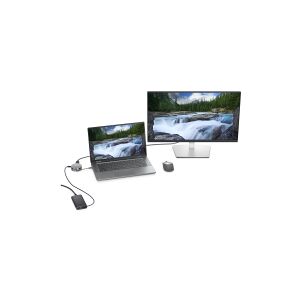 Dell 6-in-1 Multiport Adapter DA305 - Dockingstation - USB-C - HDMI, DP, USB-C - 1GbE - for G15  Inspiron 13 5310, 14 54XX  Latitude 13, 7330  Precision 3551, 7560, 77XX  XPS 13 9315