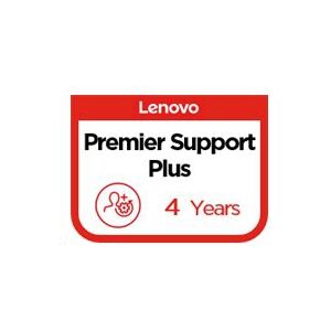 Lenovo Premier Support Plus Upgrade - Support opgradering - reservedele og arbejdskraft (for system med 1 års Premier Support Plus) - 4 år (fra udstyrets oprindelig købsdato) - on-site - responstid: NBD - for K14 Gen 1  ThinkBook 14s Yoga G3 IRU  16p G4 I