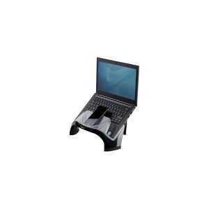 Fellowes Smart Suites Laptop Riser - Stander til notebook - med 4-port USB-hub - grå, sort