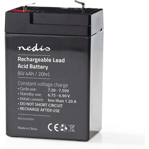 Nedis Genopladeligt Blybatteri 6v - 4500 Mah