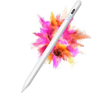 Stylus Pen kompatibel med Apple Ipad (2018-2022), Håndfladeafvisning og vippedetektering, Aktiv blyant til Ipad Air 5/4/3 Gen, Ipad 9/8/7/6 Gen, Ipad Pr