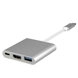 INF USB-C Multiport-adapter til USB, USB-C (USB PD), 4K HDMI-kompatibel