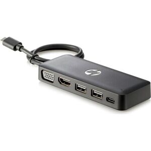 HP USB-C Travel Hub   ilman virtalähdettä
