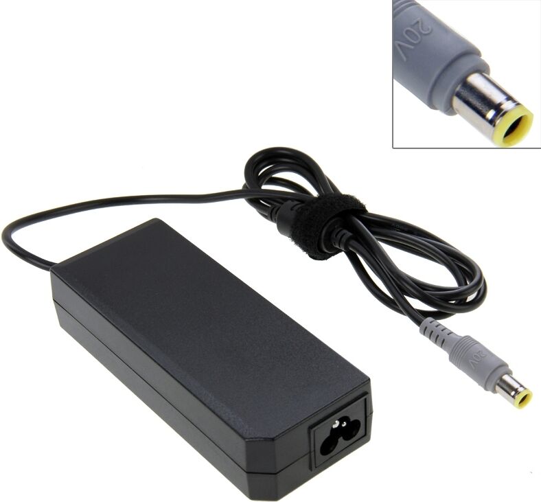 Lenovo 20V 4.5A AC Adapter for IBM / Lenovo Notebook Laptop, Output Tips: 7.9mm x 5.5mm(Black)