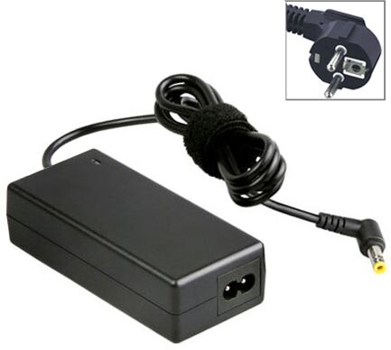 Asus EU Plug AC Adapter 19V 3.42A 65W for Asus Notebook, Output Tips: 5.5x2.5mm