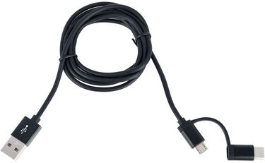 Ansmann USB 2in1 Micro/Type-C Cable