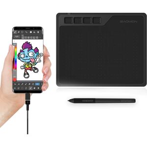 GAOMON Income Osimplifie-Tablette a stylet numerique S620  6.5x4  pour dessin  conception  Android