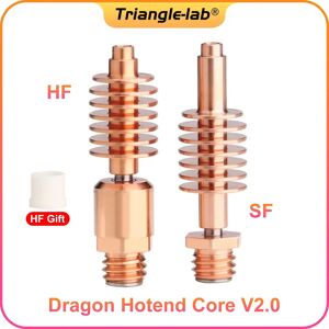 Trianglelab Dragon Hotend Core V2.0  mise a niveau compatible avec les materiaux en fibre de carbone