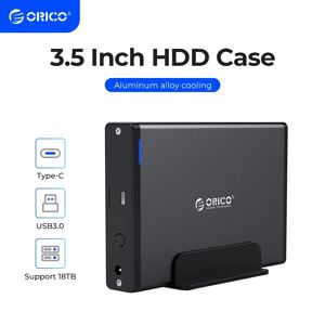 ORICO-Boîtier de disque dur externe SATA vers USB 3.5  3.1 pouces  type-c et USB 3.0  2.5/3.5