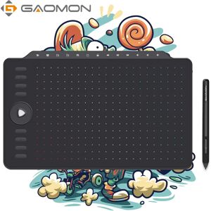 GAOMON ? tablette graphique M1220 12 pouces pour dessin  8192 niveaux de sensibilite a la pression