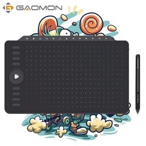 GAOMON – tablette graphique M1220 12 pouces pour dessin  8192 niveaux de sensibilité à la pression