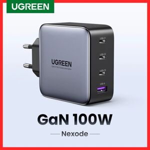 UGREEN – chargeur GaN USB type-c 100W PD pour tablette et Macbook  Charge rapide  compatible avec
