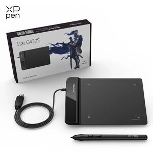 XPPen-Tablette de dessin Star G430S  adaptée à OSU Art Design Business Signature  avec stylet sans