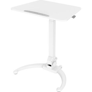 SVITA WONJU Table pour ordinateur portable Support pour ordinateur portable Chariot pour ordinateur portable Pliable Réglable en hauteur Blanc - Publicité