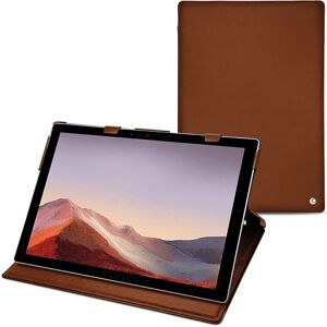 Noreve Housse cuir Microsoft Surface Pro 7 Perpétuelle Marron