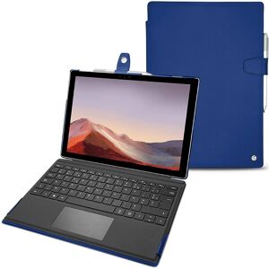 Noreve Housse cuir Microsoft Surface Pro 7 Perpétuelle Bleu océan