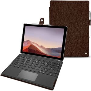 Noreve Housse cuir Microsoft Surface Pro 7 Ambition Châtaigne