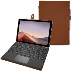 Noreve Housse cuir Microsoft Surface Pro 7 Évolution Marron PU