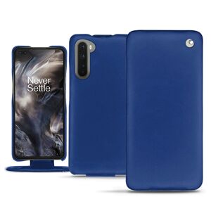 Noreve Housse cuir OnePlus Nord Perpétuelle Bleu océan