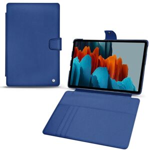 Noreve Housse cuir Samsung Galaxy Tab S7 Perpétuelle Bleu océan