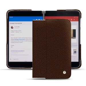 Noreve Coque cuir Microsoft Surface Duo Ambition Châtaigne