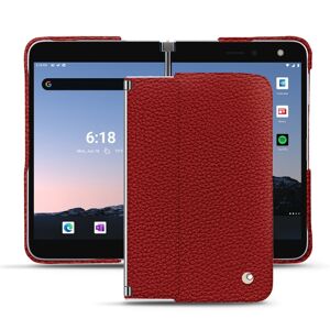 Noreve Coque cuir Microsoft Surface Duo 2 Ambition Tomate