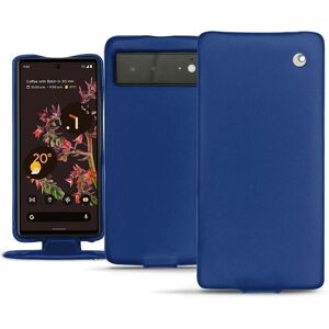 Noreve Housse cuir Google Pixel 6 Perpétuelle Bleu océan