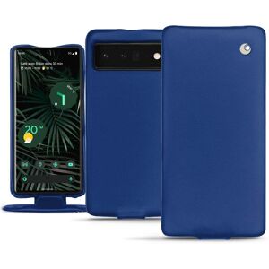 Noreve Housse cuir Google Pixel 6 Pro Perpétuelle Bleu océan