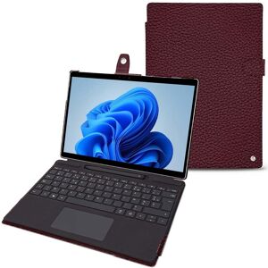 Noreve Housse cuir Microsoft Surface Pro 8 Ambition Lie de vin