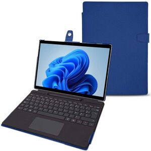 Noreve Housse cuir Microsoft Surface Pro 8 Évolution Bleu Océan PU