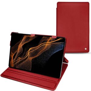 Noreve Housse cuir Samsung Galaxy Tab S8+ Perpétuelle Rouge