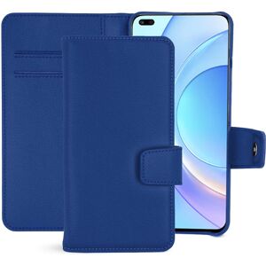 Noreve Housse cuir Honor Magic4 Pro Évolution Bleu Océan PU