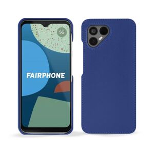 Noreve Coque cuir Fairphone 4 Perpétuelle Bleu océan