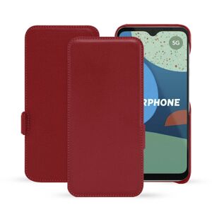 Noreve Housse cuir Fairphone 4 Évolution Rouge PU