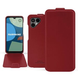 Noreve Housse cuir Fairphone 4 Évolution Rouge PU