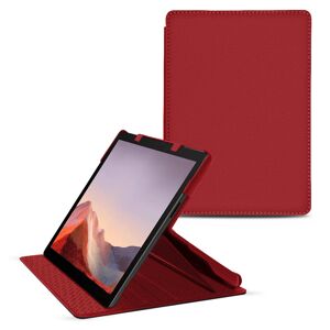 Noreve Housse cuir Microsoft Surface Pro 9 Évolution Rouge PU