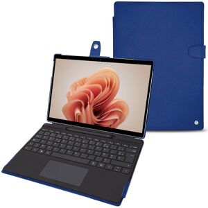 Noreve Housse cuir Microsoft Surface Pro 9 Perpétuelle Bleu océan