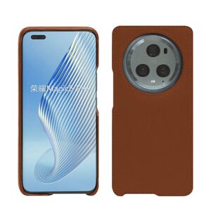 Noreve Coque cuir Honor Magic5 Pro Perpétuelle Marron