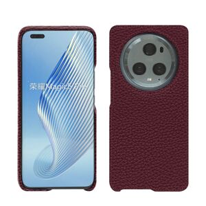 Noreve Coque cuir Honor Magic5 Pro Ambition Lie de vin