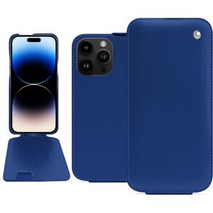 Noreve Housse cuir Apple iPhone 15 Pro Max Perpétuelle Bleu océan