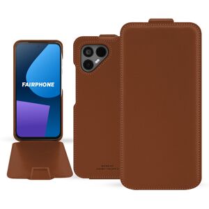 Noreve Housse cuir Fairphone 5 Évolution Marron PU