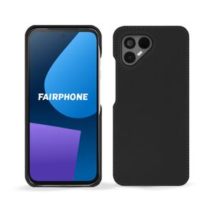 Noreve Coque cuir Fairphone 5 Perpétuelle Noir